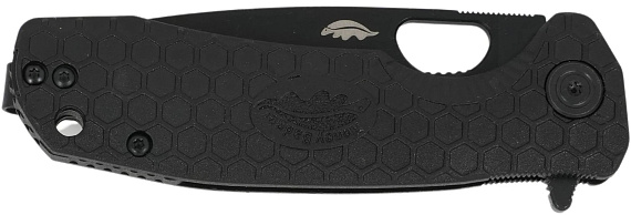 Нож Honey Badger Flipper M Чёрный - Фото 3 большая
