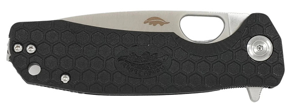 Нож Honey Badger Flipper D2 L Чёрный - Фото 4 большая