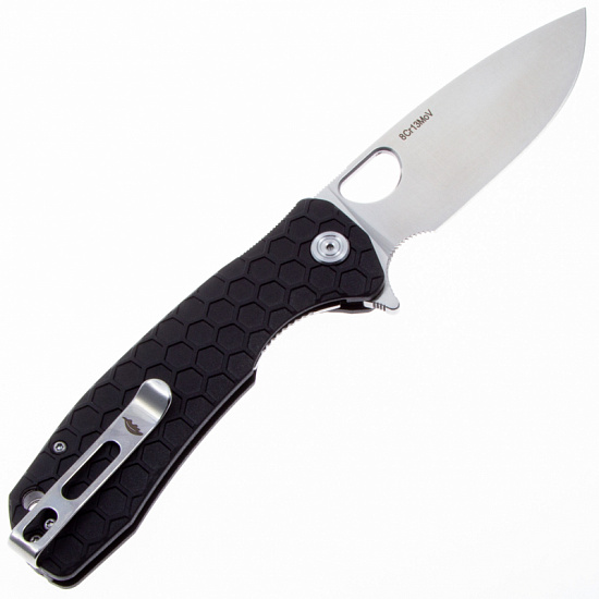 Нож Honey Badger Flipper L Чёрный - Фото 3 большая