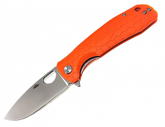Нож Honey Badger Flipper L оранжевый - Фото 1 большая