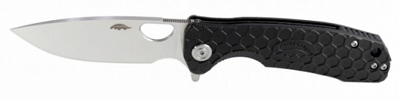 Нож Honey Badger Flipper M черный - Фото 1 большая