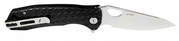 Нож Honey Badger Leaf L черный - Фото 3 большая