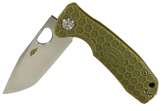 Нож Honey Badger Tanto M зеленый - Фото 4 большая