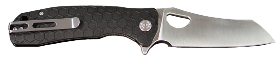 Нож Honey Badger Wharnclever L черный - Фото 2 большая