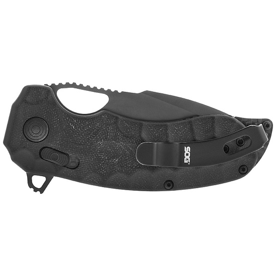 Нож Sog Kiku XR LTE Blackout - Фото 4 большая