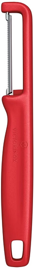 Овощечистка Victorinox Iota серрейторное лезвие Red - Фото 2 большая