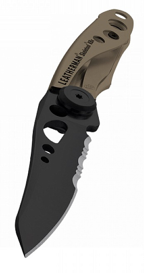 Нож Leatherman Skeletool KBX Coyote Tan - Фото 3 большая