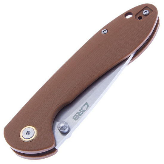 Нож CJRB Feldspar корчневый - Фото 3 большая