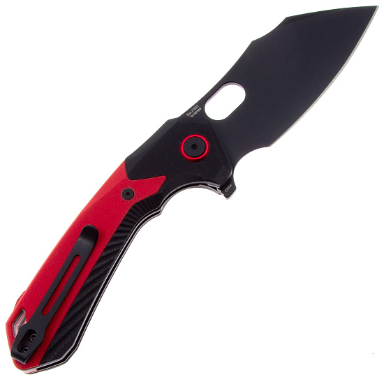 Нож CJRB Caldera G10 клинок AR-RPM9 Красный - Фото 2 большая