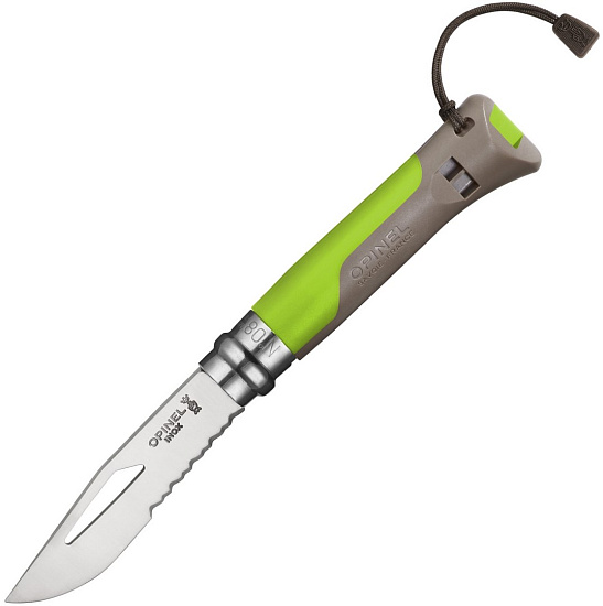 Нож Opinel №8 Outdoor Салатовый - Фото 1 большая