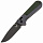 Нож Benchmade Redoubt Overlander Gray W/Forrest Green Grip/Cobalt Black - Фото 1 малая