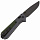 Нож Benchmade Redoubt Overlander Gray W/Forrest Green Grip/Cobalt Black - Фото 2 малая