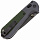 Нож Benchmade Redoubt Overlander Gray W/Forrest Green Grip/Cobalt Black - Фото 4 малая