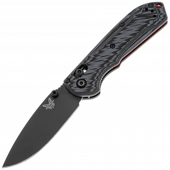 Нож Benchmade Mini Freek Black/Gray/Red/Black - Фото 1 большая