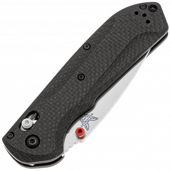 Нож Benchmade Freek Carbon Fiber Axis CPM-S90V Black/Satin - Фото 5 большая
