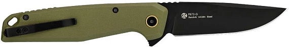 Нож Ruike P873-G Зелёный - Фото 4 большая