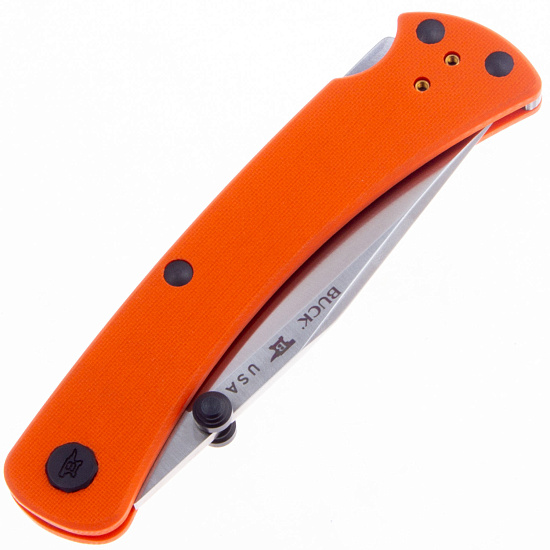 Нож Buck Slim Pro TRX оранжевый - Фото 3 большая