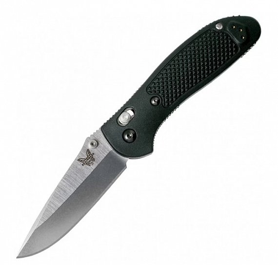 Нож Benchmade Griptilian Drop Point Black/Satin - Фото 1 большая