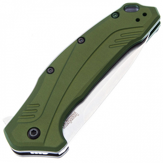 Нож Kershaw Link оливковый - Фото 4 большая