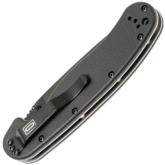 Нож Ontario Rat I черный - Фото 3 большая