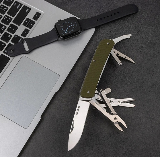 Нож Ruike L51-G Green - Фото 4 большая