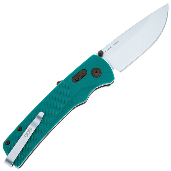 Нож SOG Flash AT Petrol Green - Фото 2 большая