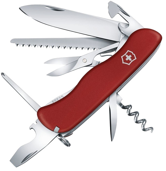 Нож перочинный Victorinox Outrider 111мм 14 функций Red - Фото 1 большая