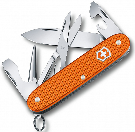 Нож перочинный Victorinox Pioneer X Alox LE 2021, 93 мм, 9 функций, оранжевый