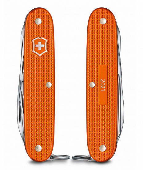 Нож перочинный Victorinox Pioneer X Alox LE 2021 93мм 9 функций Orange - Фото 5 большая