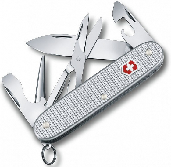 Нож Victorinox Pioneer X 93мм 9 функций Silver - Фото 1 большая