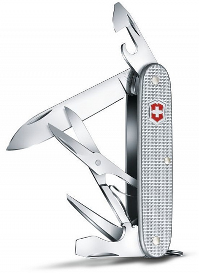 Нож Victorinox Pioneer X 93мм 9 функций Silver - Фото 3 большая