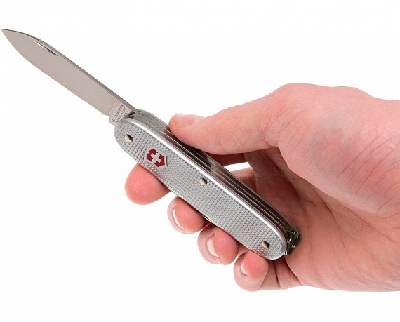 Нож Victorinox Pioneer X 93мм 9 функций Silver - Фото 6 большая