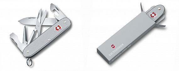 Нож Victorinox Pioneer X 93мм 9 функций Silver - Фото 7 большая
