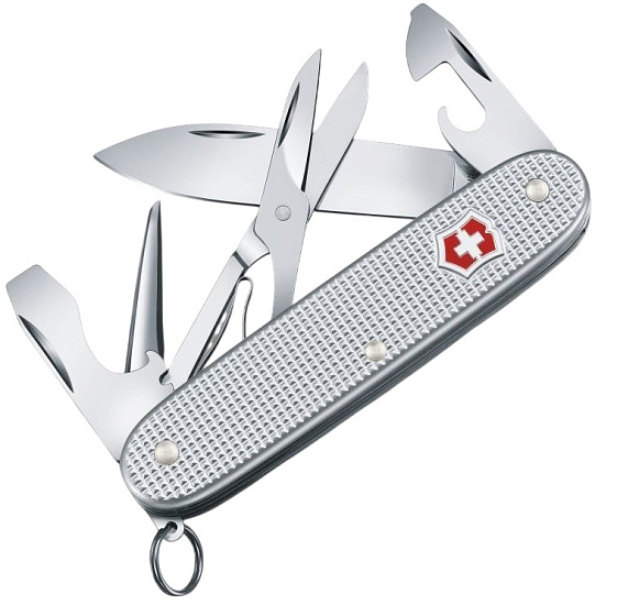 Нож Victorinox Pioneer X 93мм 9 функций Silver - Фото 1 большая