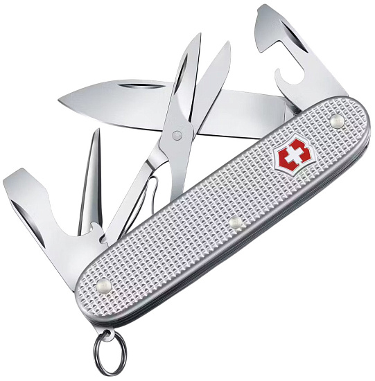 Нож Victorinox Pioneer X 93мм 9 функций Silver - Фото 1 большая