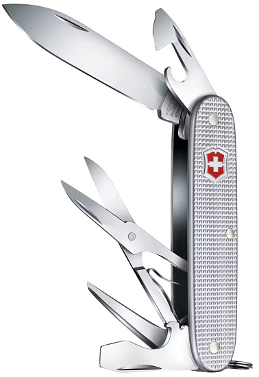 Нож Victorinox Pioneer X 93мм 9 функций Silver - Фото 3 большая
