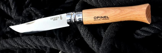 Нож Opinel №9 Бук, блистер - Фото 3 большая