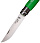 Нож Opinel №7 Trekking Зелёный - Фото 2 малая