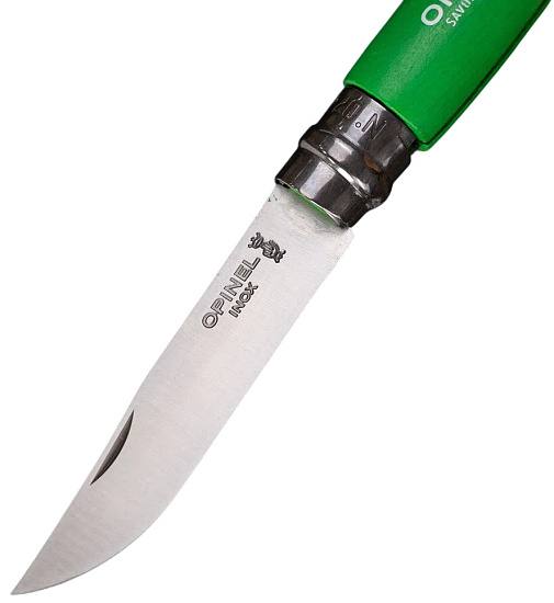 Нож Opinel №7 Trekking Зелёный - Фото 2 большая