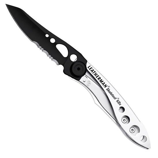 Нож Leatherman Skeletool KBX Black&Silver - Фото 1 большая