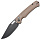 Нож Artisan Cutlery Revel FRN/AR-RPM9 Brown/Black - Фото 1 малая