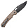 Нож Artisan Cutlery Revel FRN/AR-RPM9 Brown/Black - Фото 2 малая