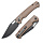 Нож Artisan Cutlery Revel FRN/AR-RPM9 Brown/Black - Фото 3 малая