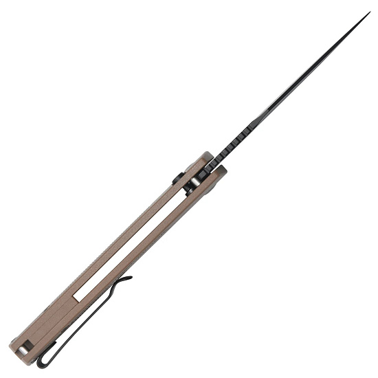 Нож Artisan Cutlery Revel FRN/AR-RPM9 Brown/Black - Фото 4 большая