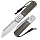 Нож Artisan Cutlery Holm микарта/S90V Steel/Green - Фото 3 малая