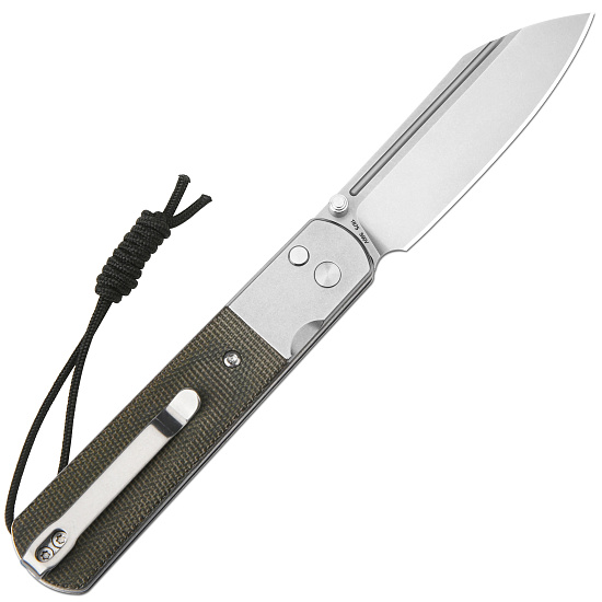 Нож Artisan Cutlery Holm микарта/S90V Steel/Green - Фото 2 большая