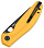 Нож Bestechman Angry Owl G10/D2 PVD Black/Yellow - Фото 4 малая