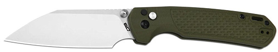 Нож CJRB Large Pyrite-Light G10/AR-RPM9 Green - Фото 3 большая