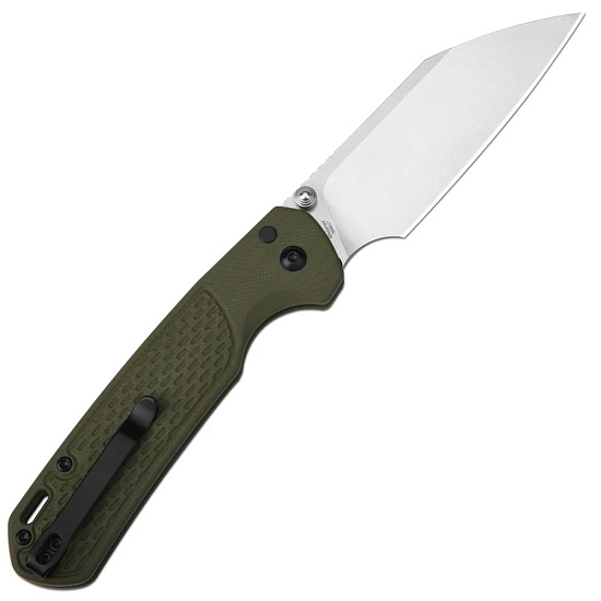 Нож CJRB Large Pyrite-Light G10/AR-RPM9 Green - Фото 5 большая