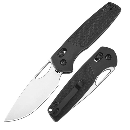 Нож CJRB Acacia FRN/AR-RPM9 Black - Фото 2 большая